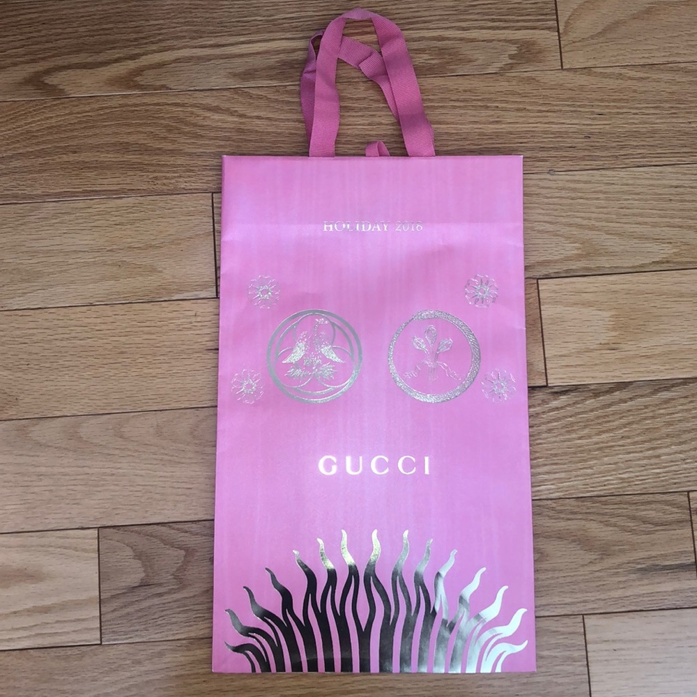Limited edition Gucci shopping bag holiday 2018